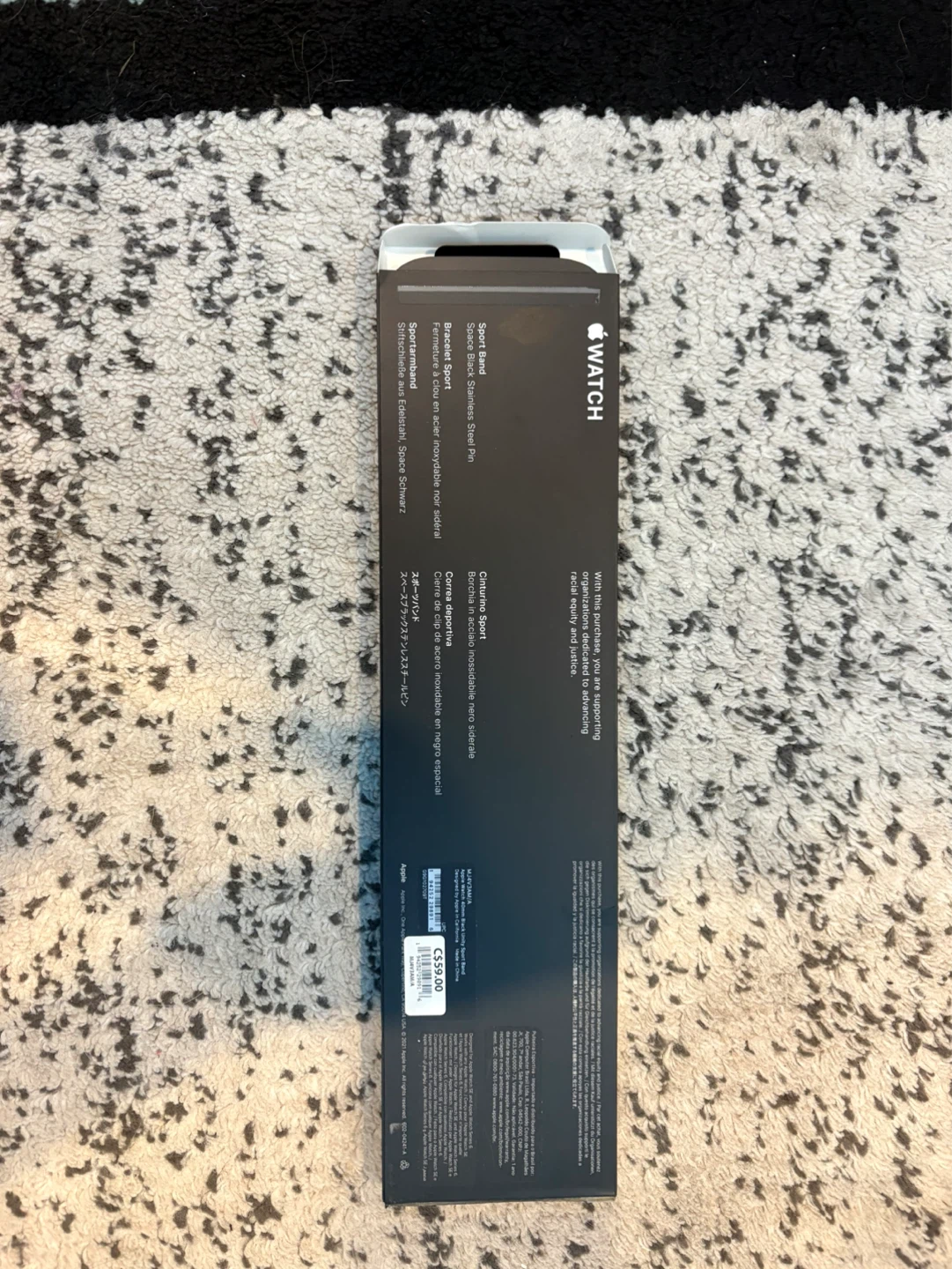 Apple Watch Black Unity Sport Band - photo 2