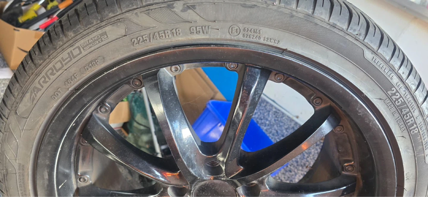 Set of 4 Arrowhead Grand Sport brand new Tires 225/45R18 - photo 3