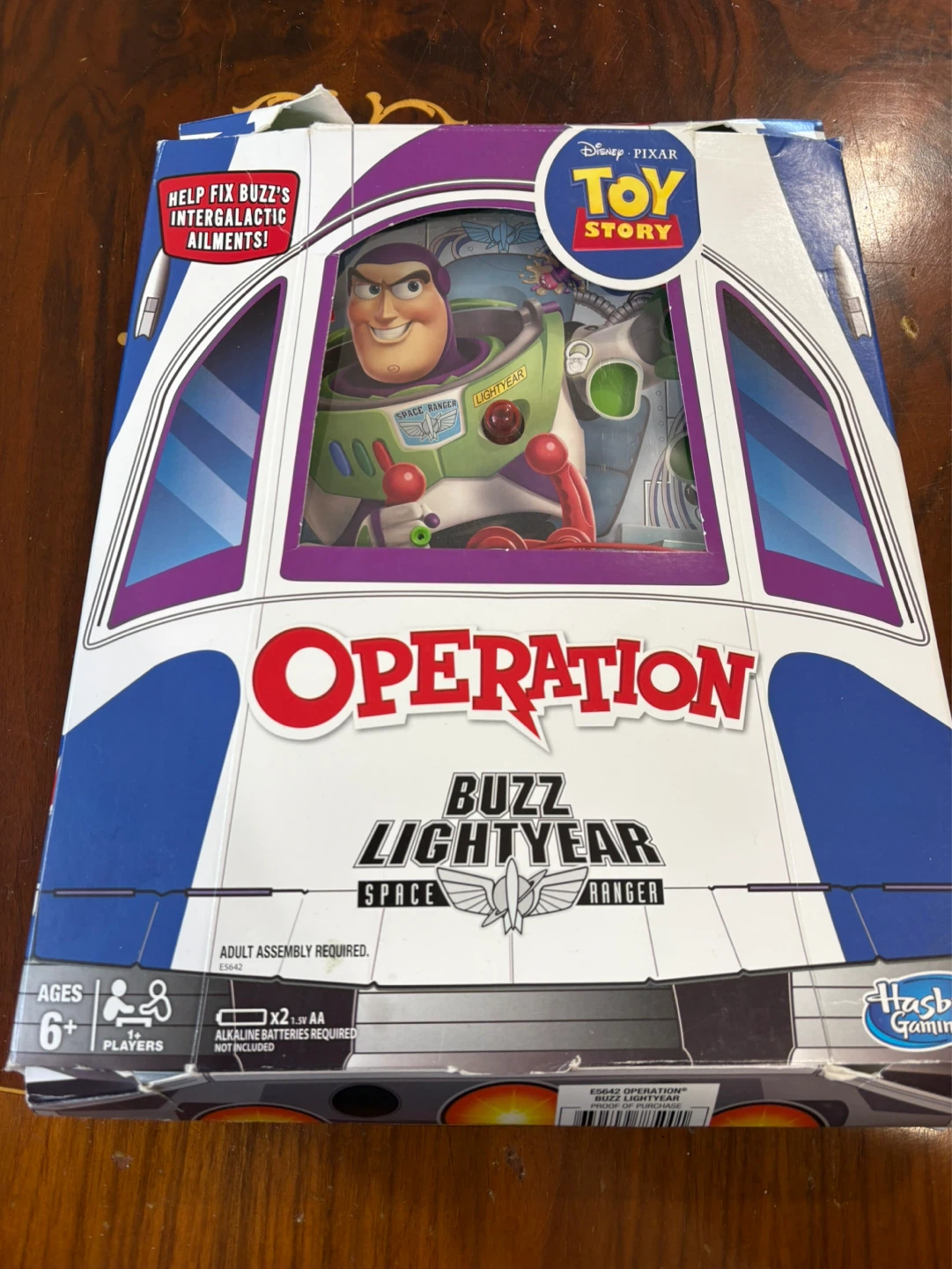 Operation Buzz Lightyear Space Ranger Game