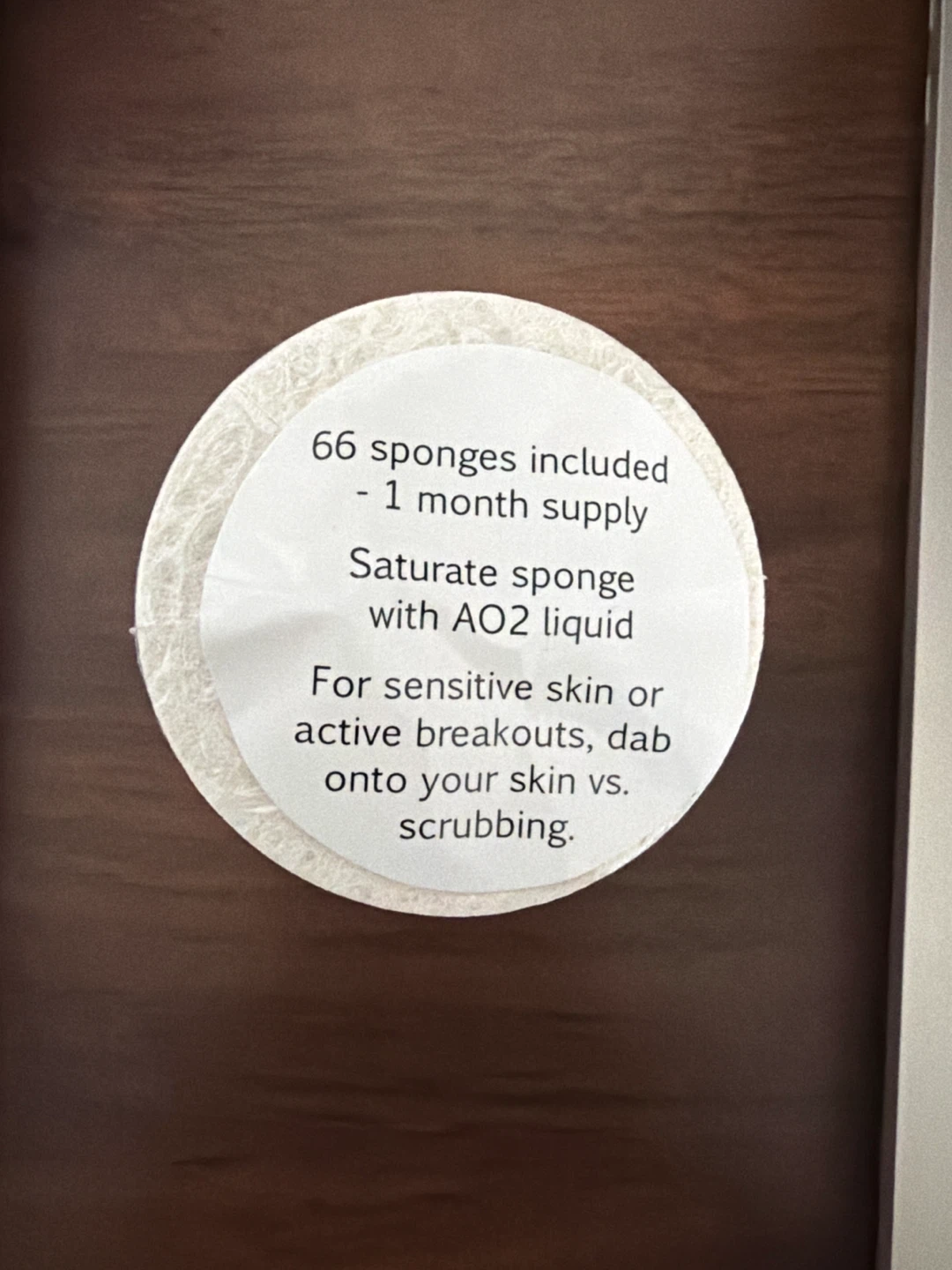 Facial cellulose Sponges - 1 Month Supply - photo 2