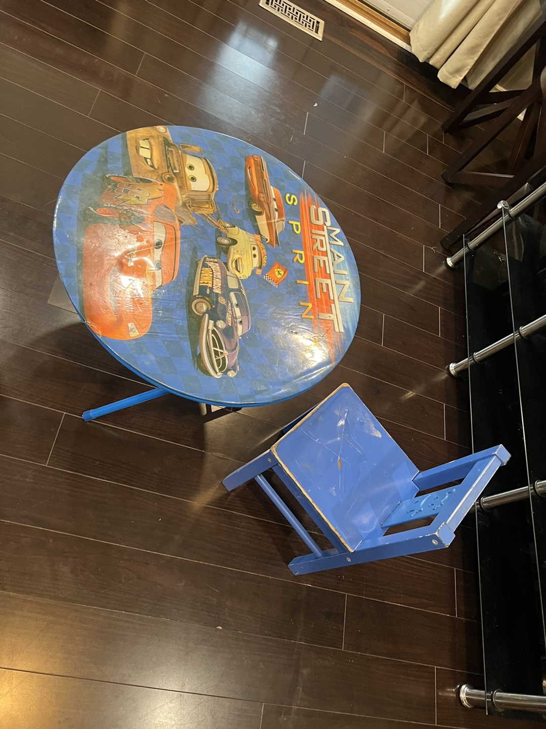 Disney Cars "Main Street Sprint" Table and Chair Set