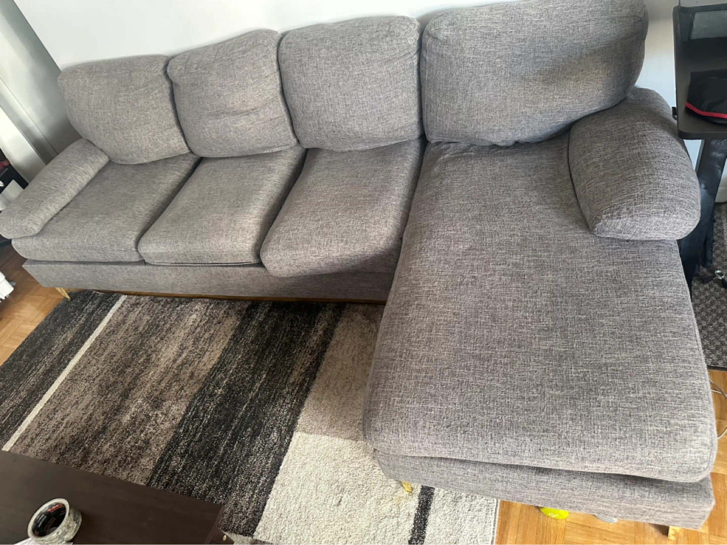 Grey Sectional Sofa - photo 2