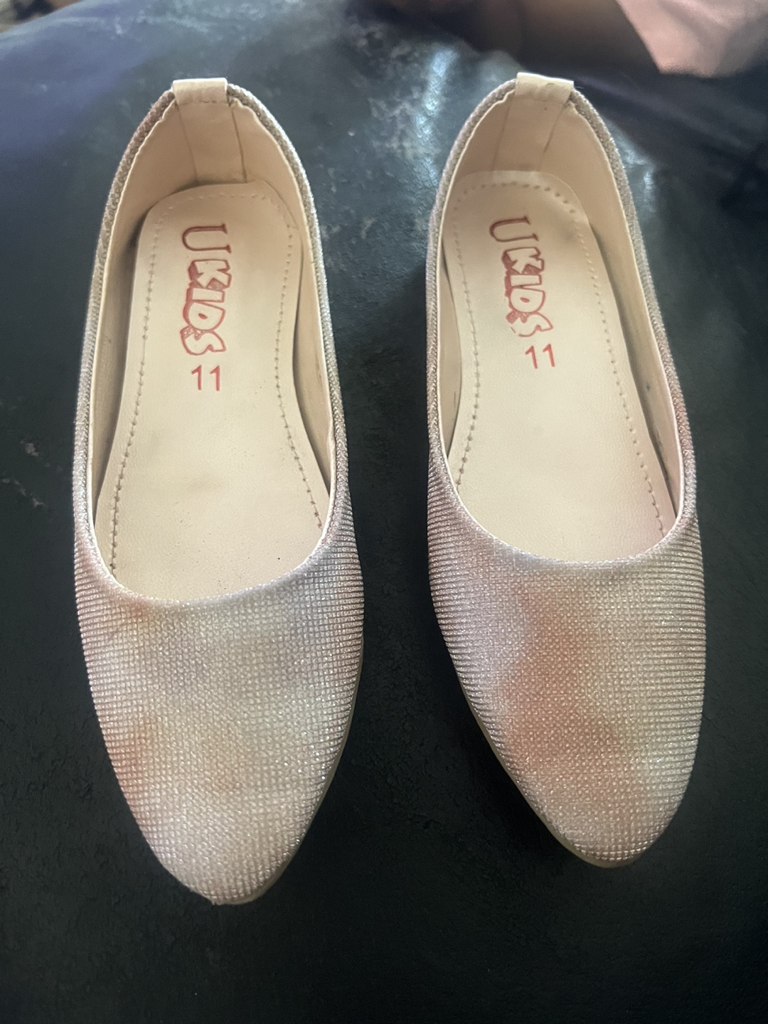 U Kids Glitter Ballet Flats Size 11 - photo 2