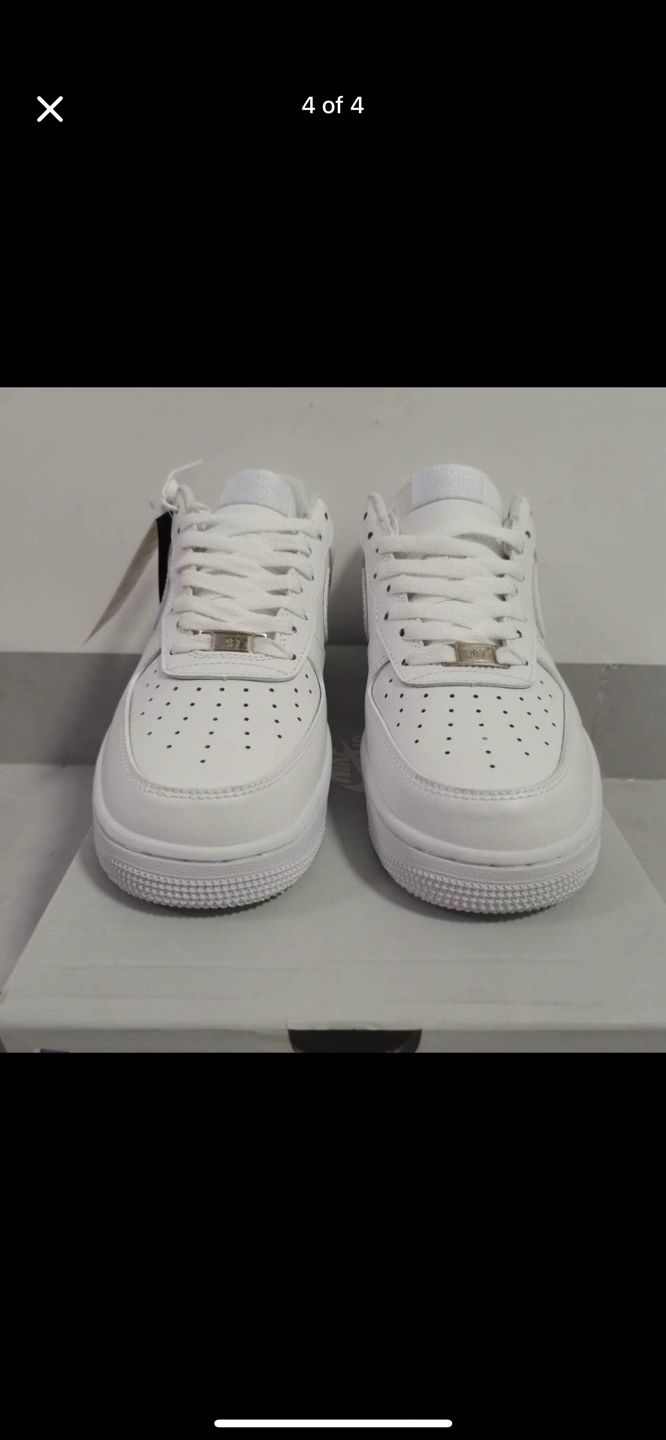 Nike Air Force 1 '07 White Sneakers - photo 2