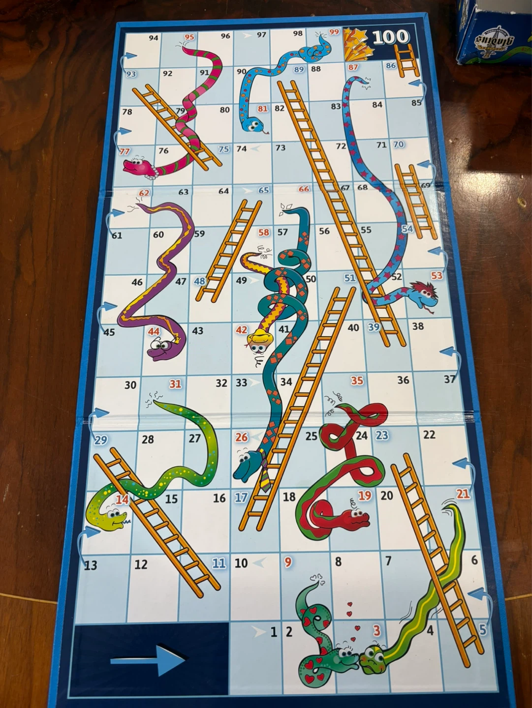 Gladivs Snakes & Ladders Board Game - photo 3