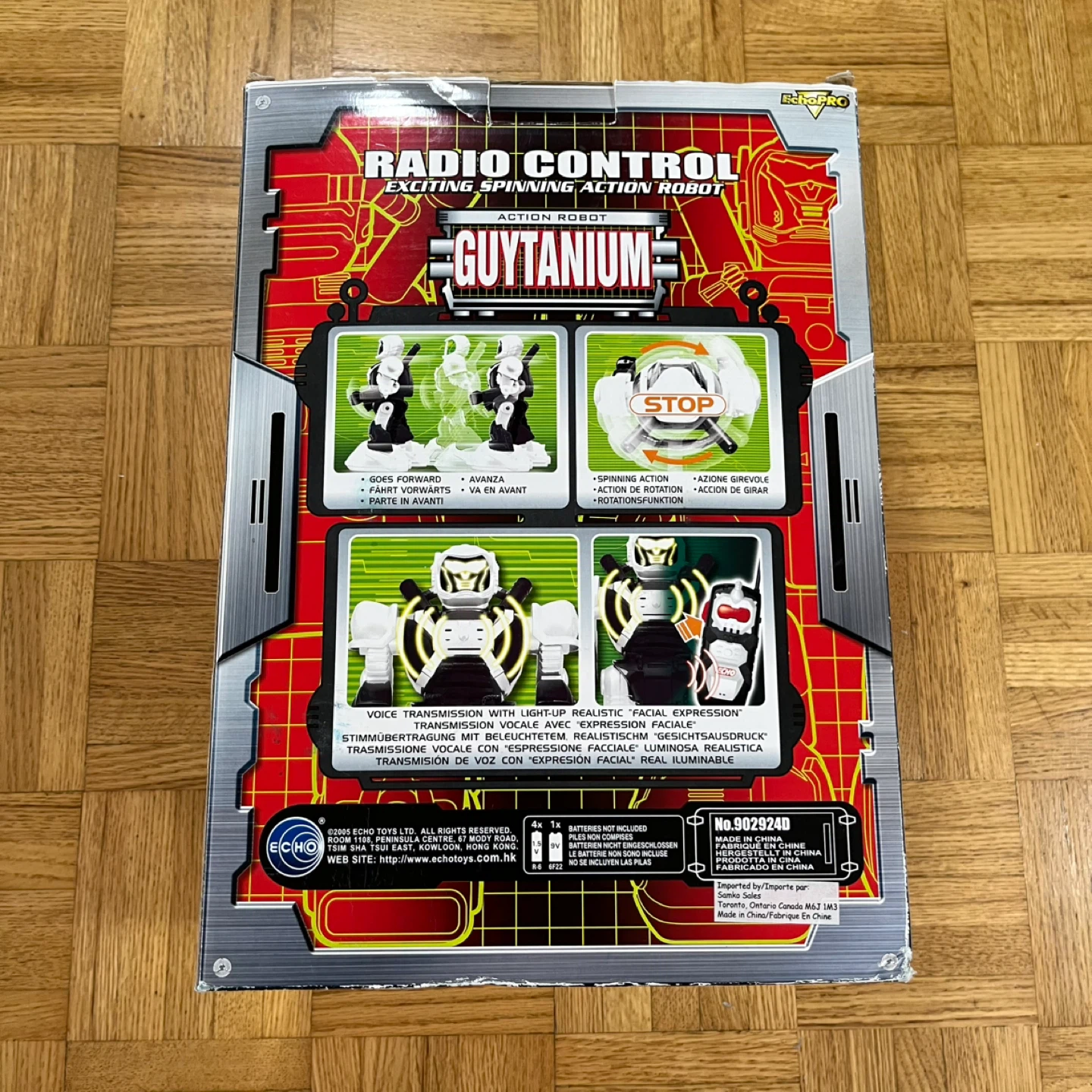 2005 ECHO Pro GUYTANIUM Radio Control Action Robot No. 902924D - photo 4