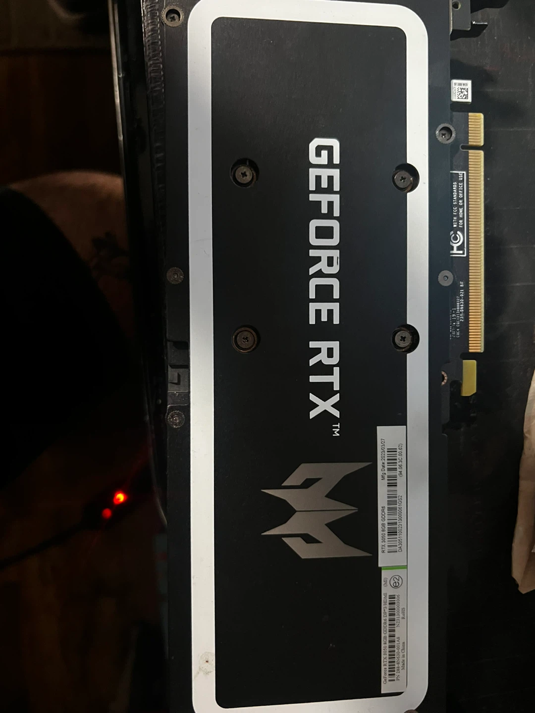 GeForce RTX 3050 8GB GDDR6 Graphics Card - photo 3