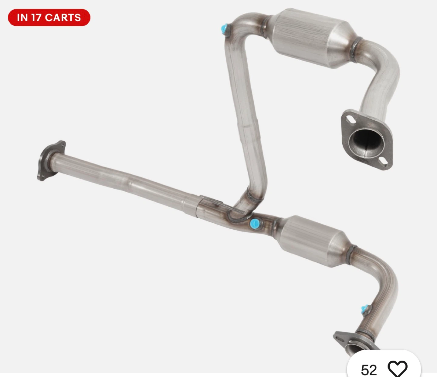 Catalytic Converter Exhaust Pipe Assembly