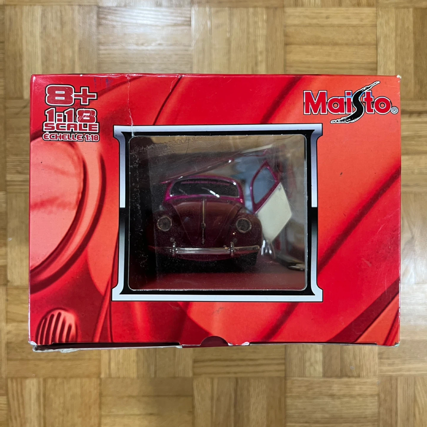 Maisto 1:18 1951 Volkswagen Beetle X-Bugs Toy Car - photo 5
