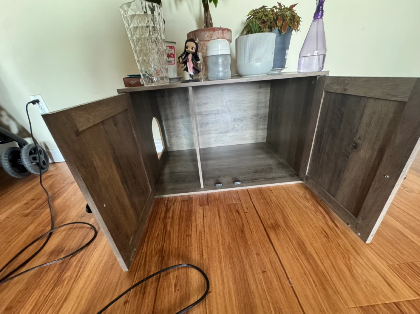 Wooden Pet Litter Box Enclosure - photo 3