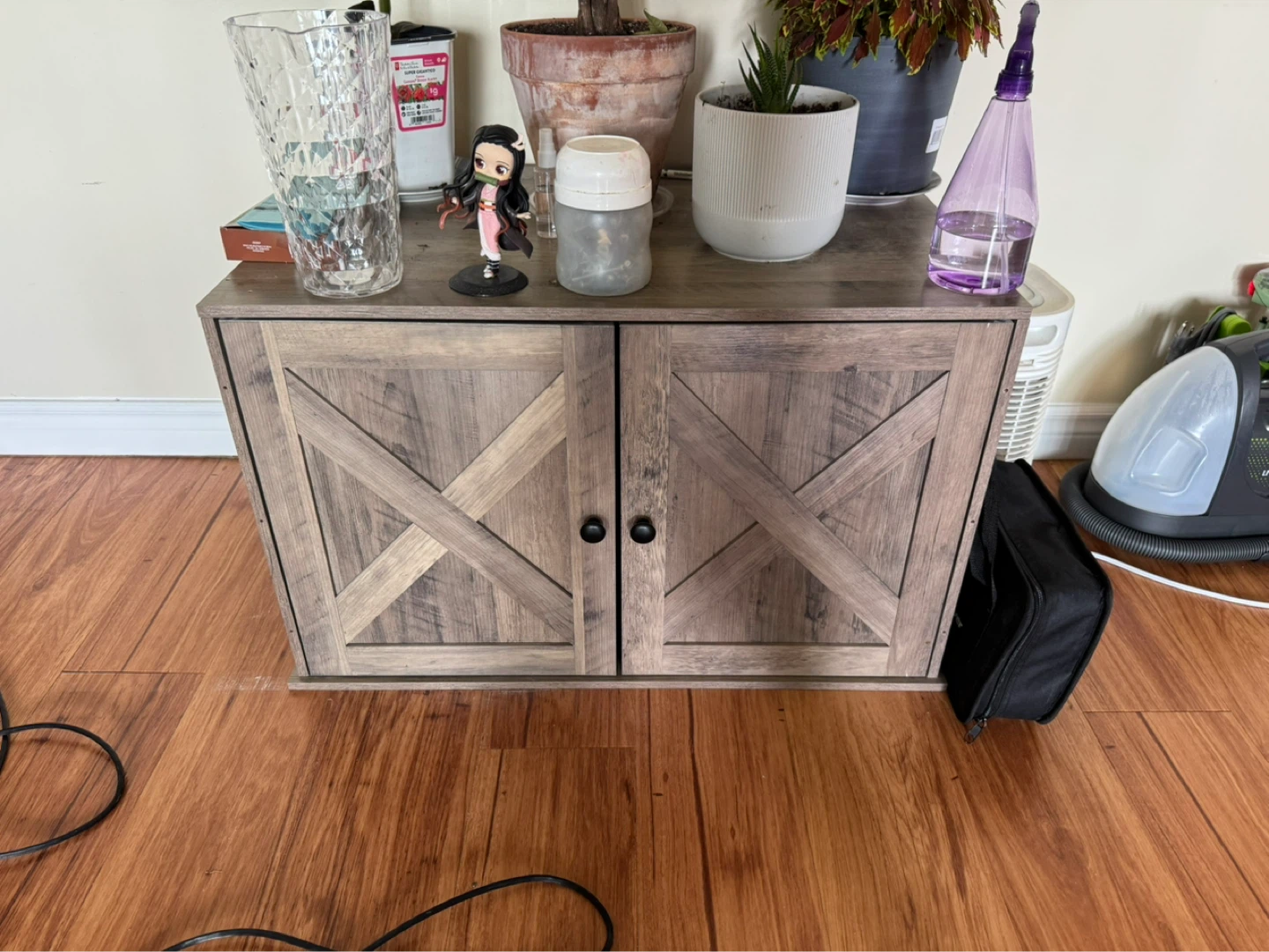 Wooden Pet Litter Box Enclosure