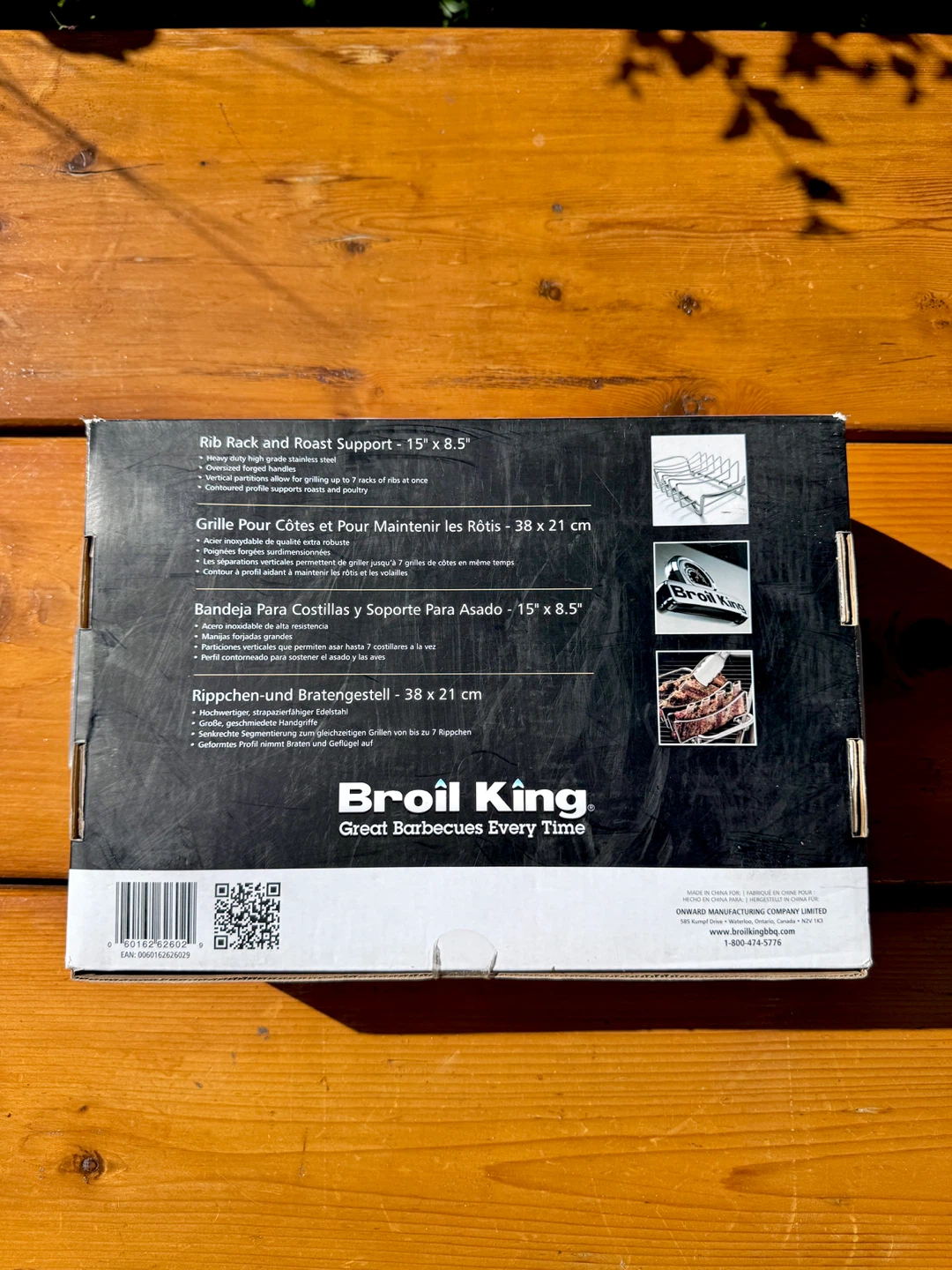 Brand New Broil King Rib Rack and Roast Support (Model 62602) - photo 4