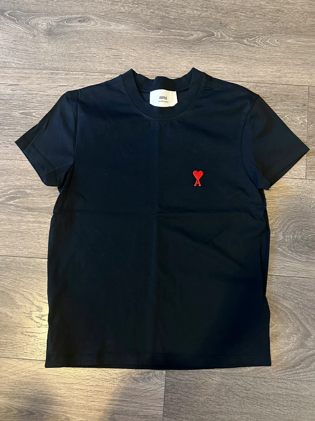 AMI PARIS Ami de Coeur T-Shirt Black XXS