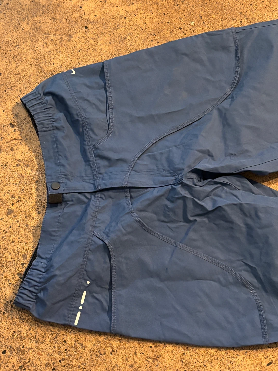 Nike Blue water repellent  Pants - Medium - photo 2