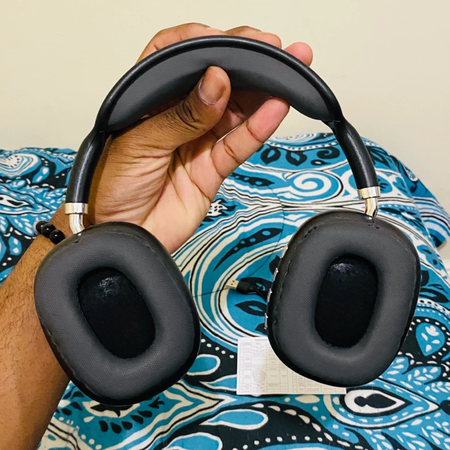 P9 Pro Max Wireless Headphones – (Black) - photo 4