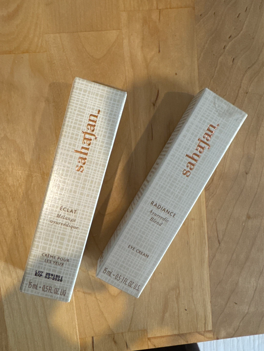 Sahajan Eye Cream - Éclat & Radiance