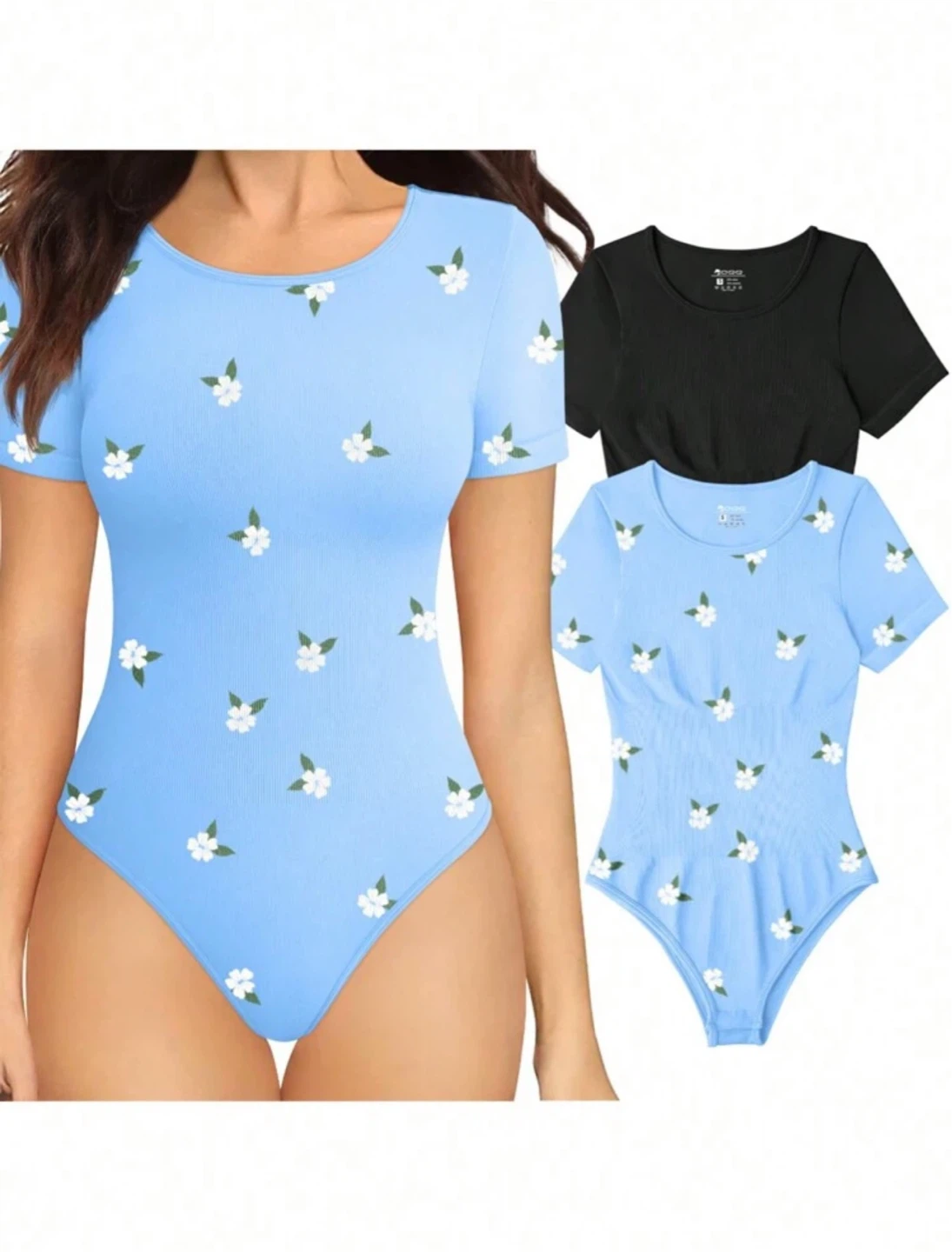 Ribbed Bodysuit - Assorted Colors & Styles - photo 3