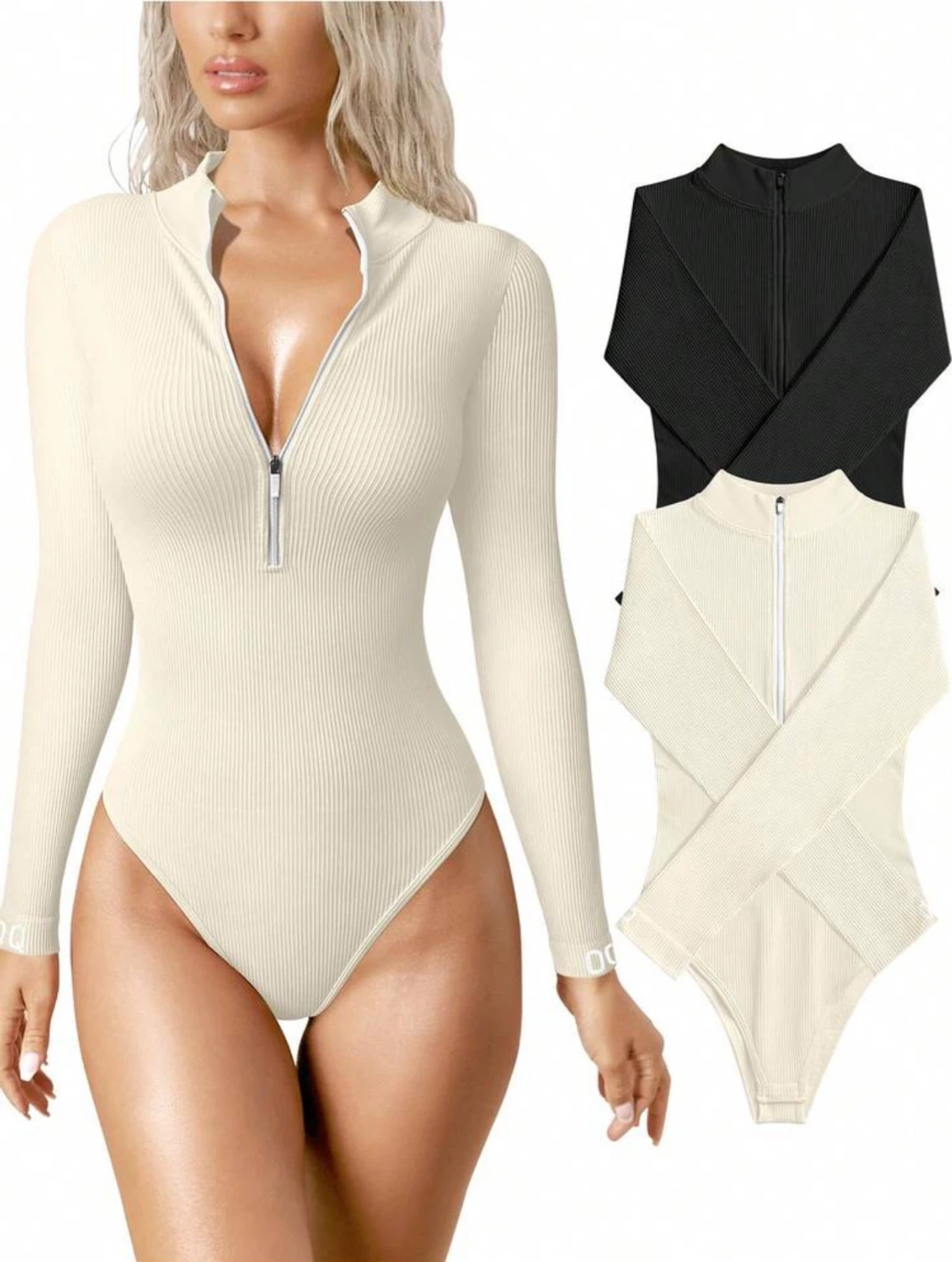 Ribbed Bodysuit - Assorted Colors & Styles - photo 5