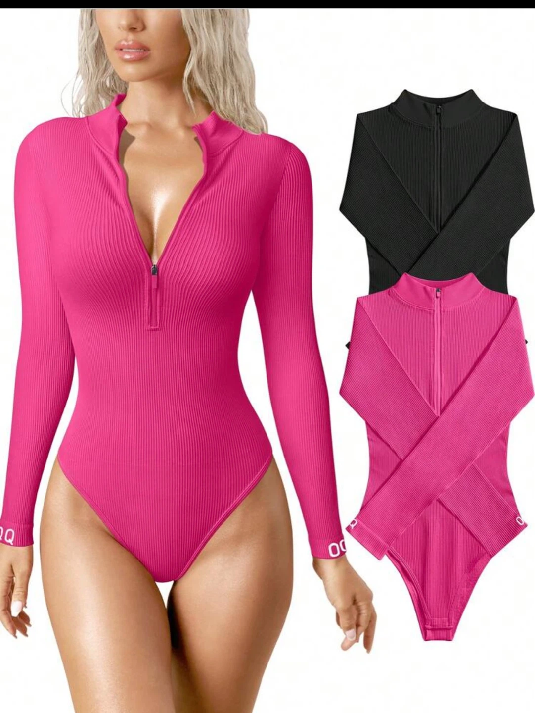 Ribbed Bodysuit - Assorted Colors & Styles