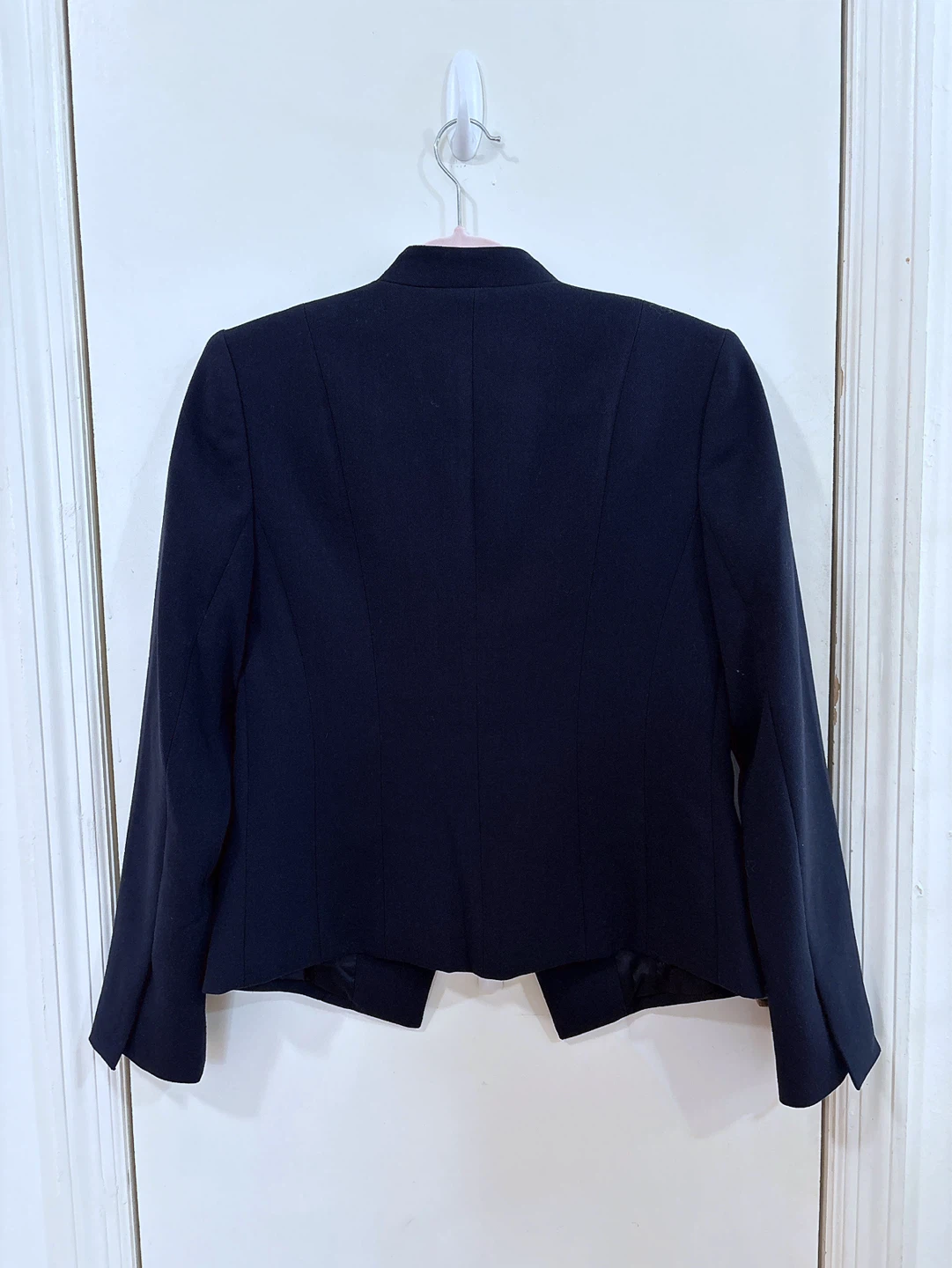 Armani Exchange Women's Navy Open-Front Blazer - photo 2