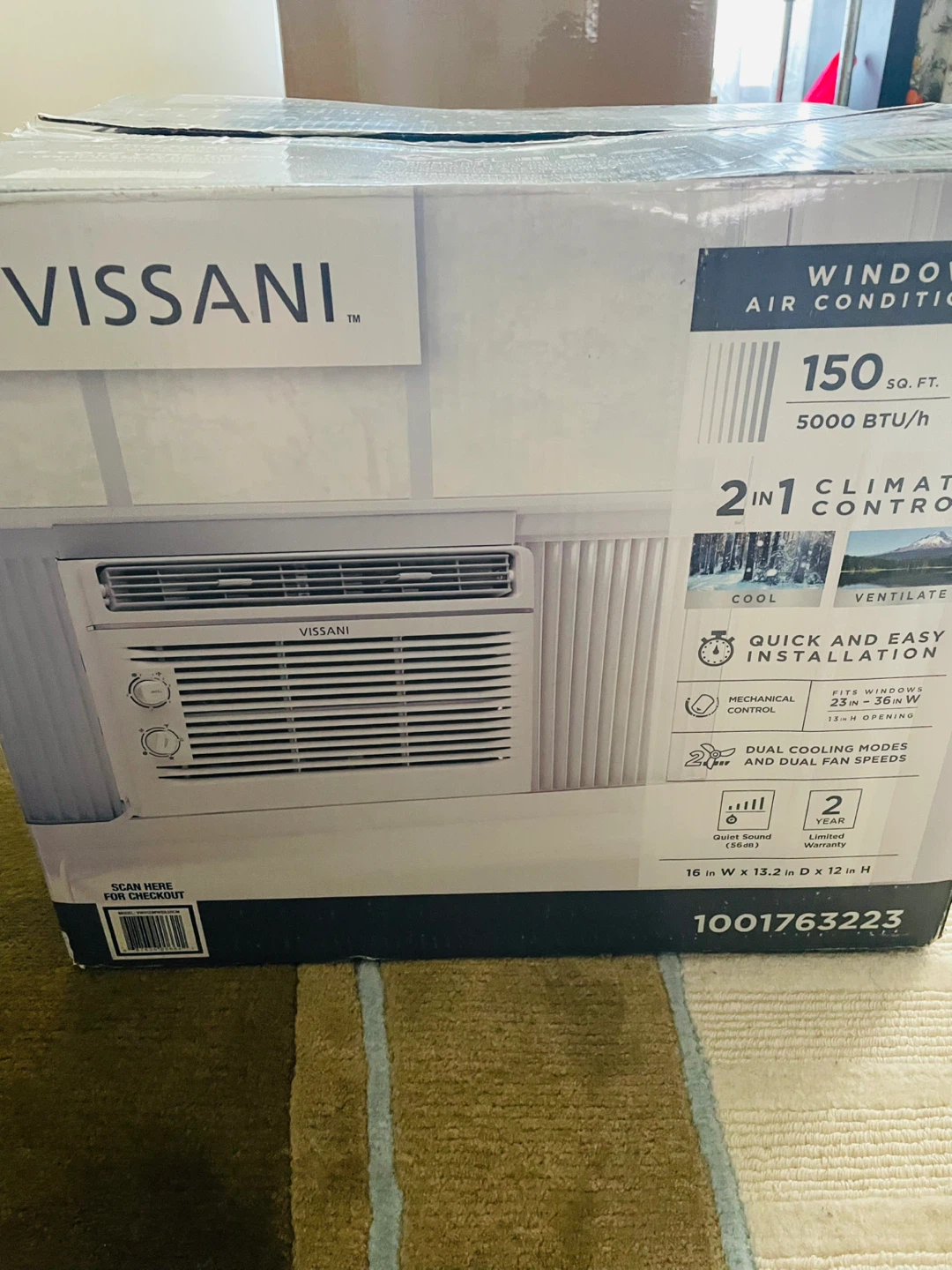 Vissani Window Air Conditioner - photo 2