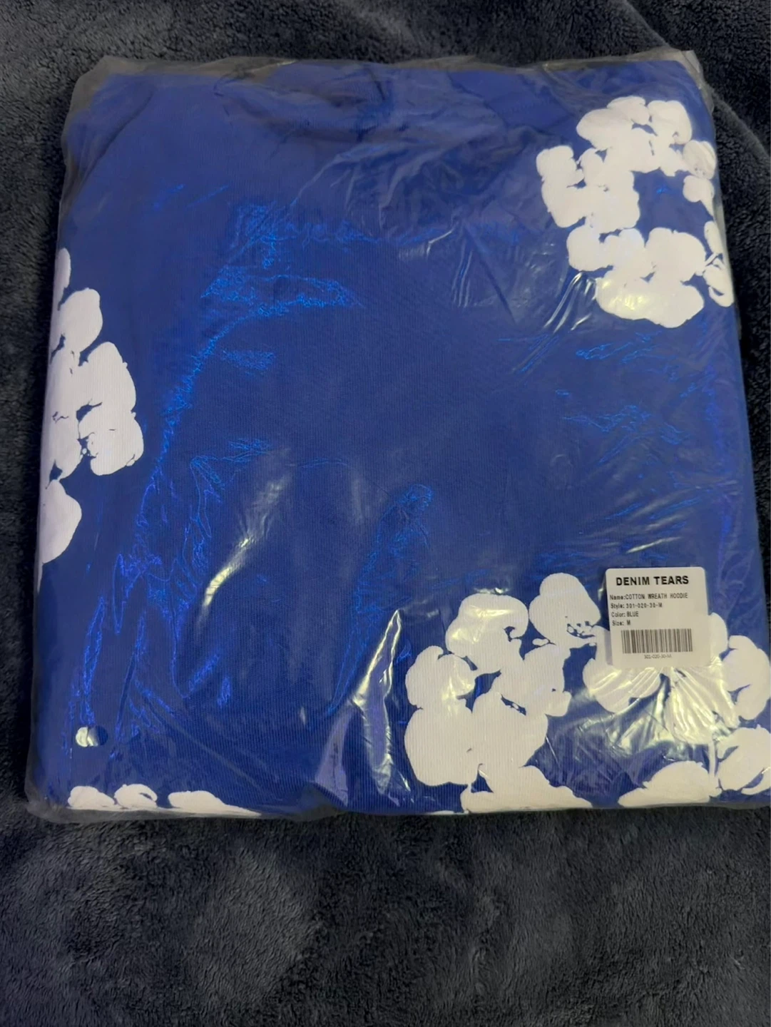 Denim Tears Monogram Hoodie - Brand New