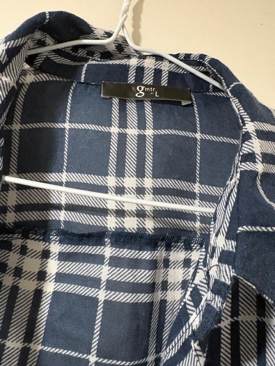 gmtr plaid button-up shirt - photo 2