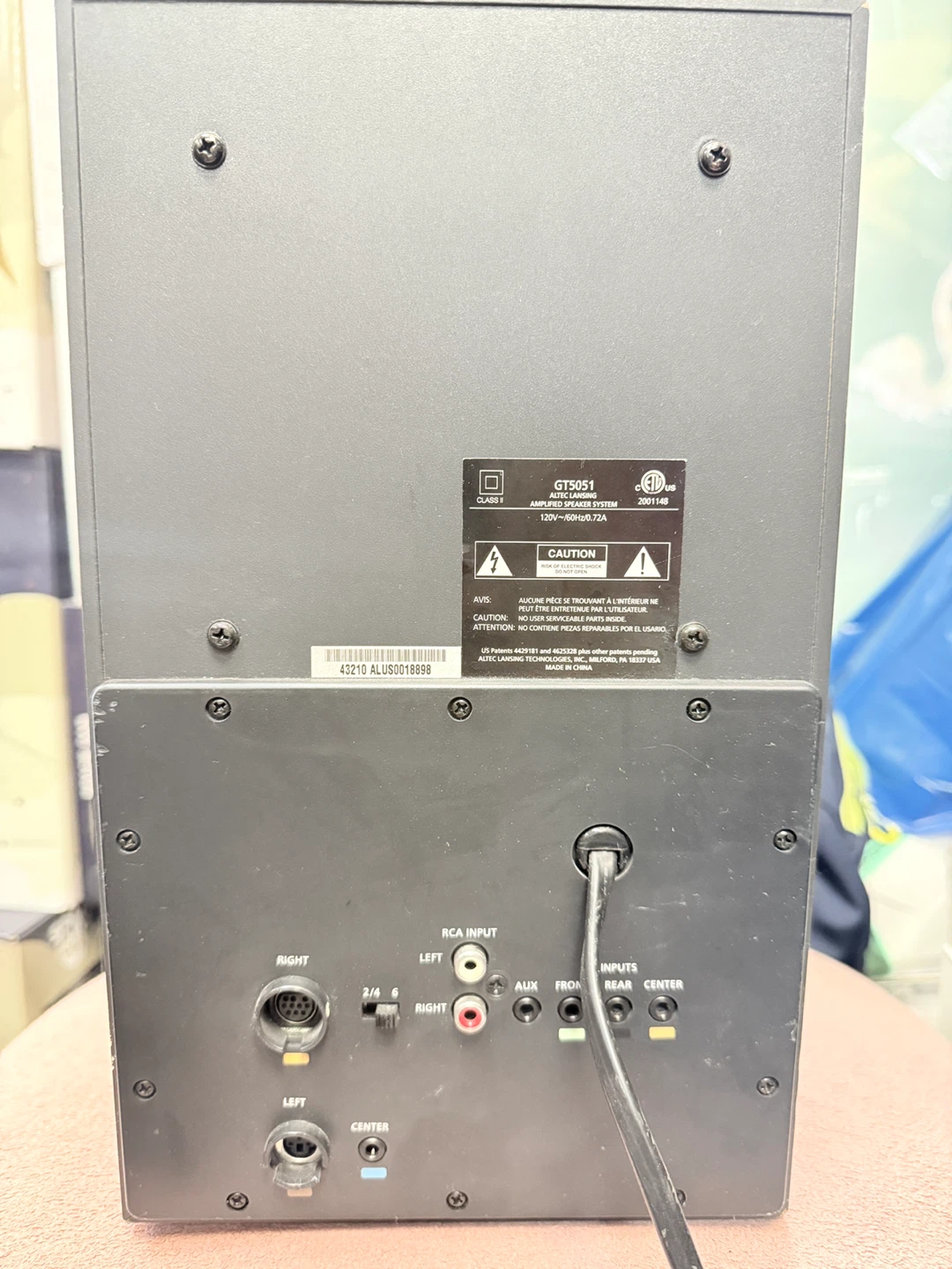 Altec Lansing GT5051 Computer Speaker - photo 2