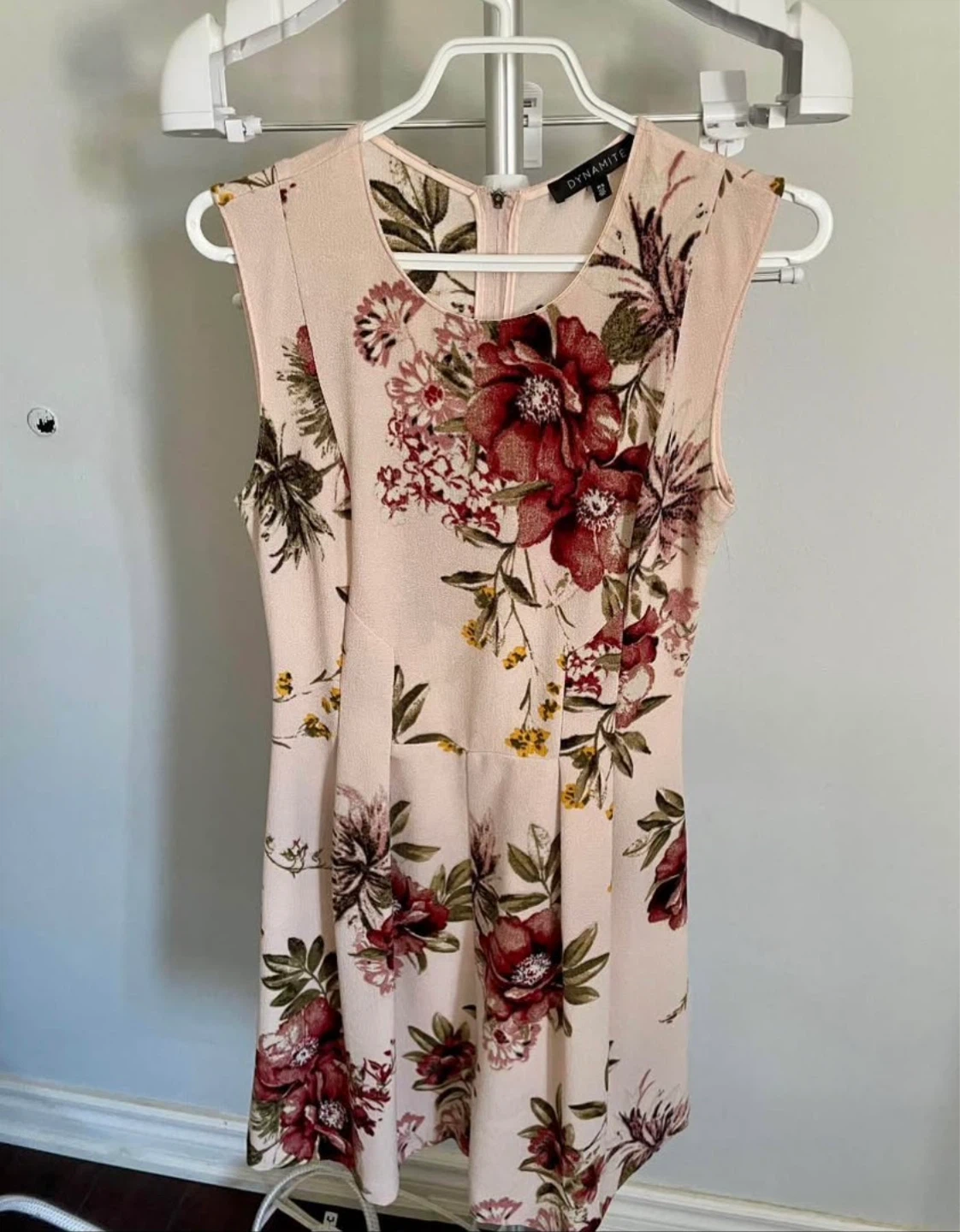 DYNAMITE Floral Pink Sleeveless Dress P/S - photo 3