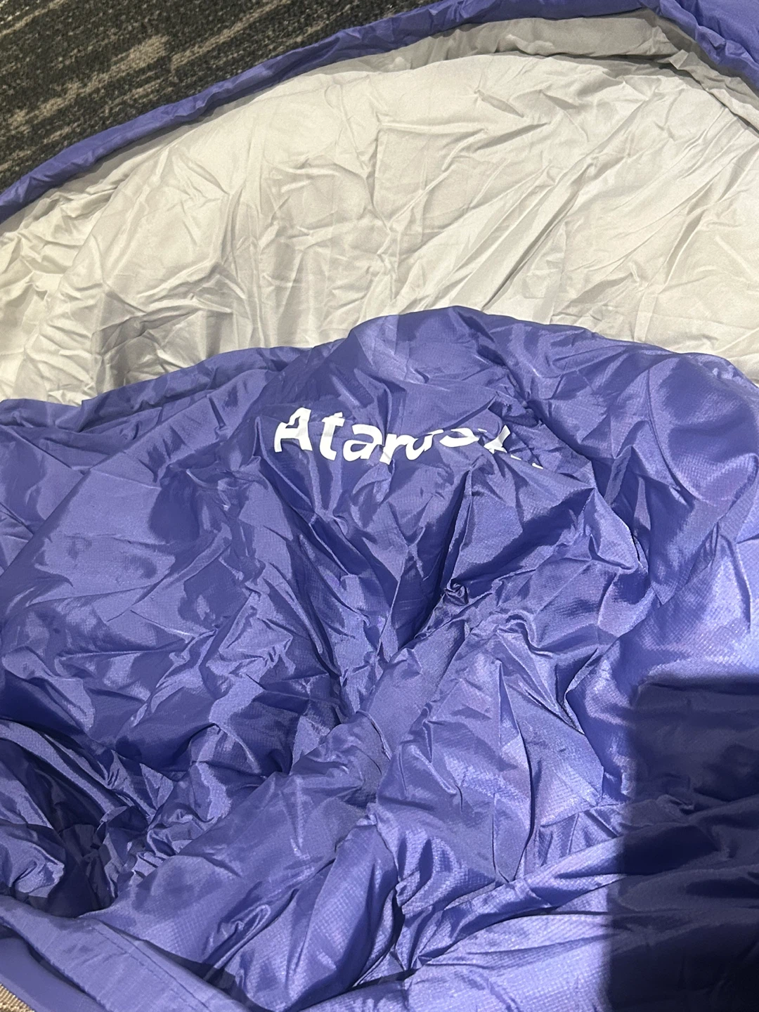 Retails $120,  Purple Wide Camping Sleeping Bag - photo 3