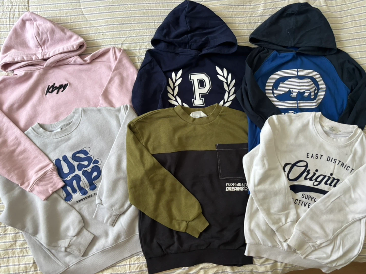 Assorted Hoodies & Sweaters, 8-10Y
