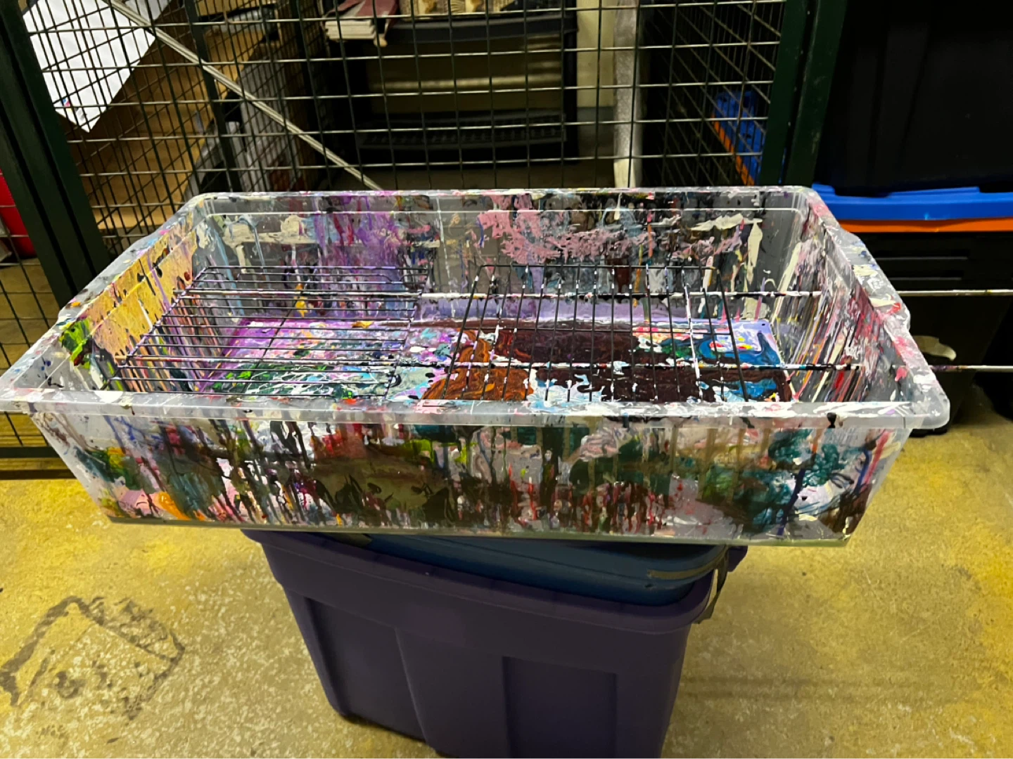 Paint Tray for acrylic pour