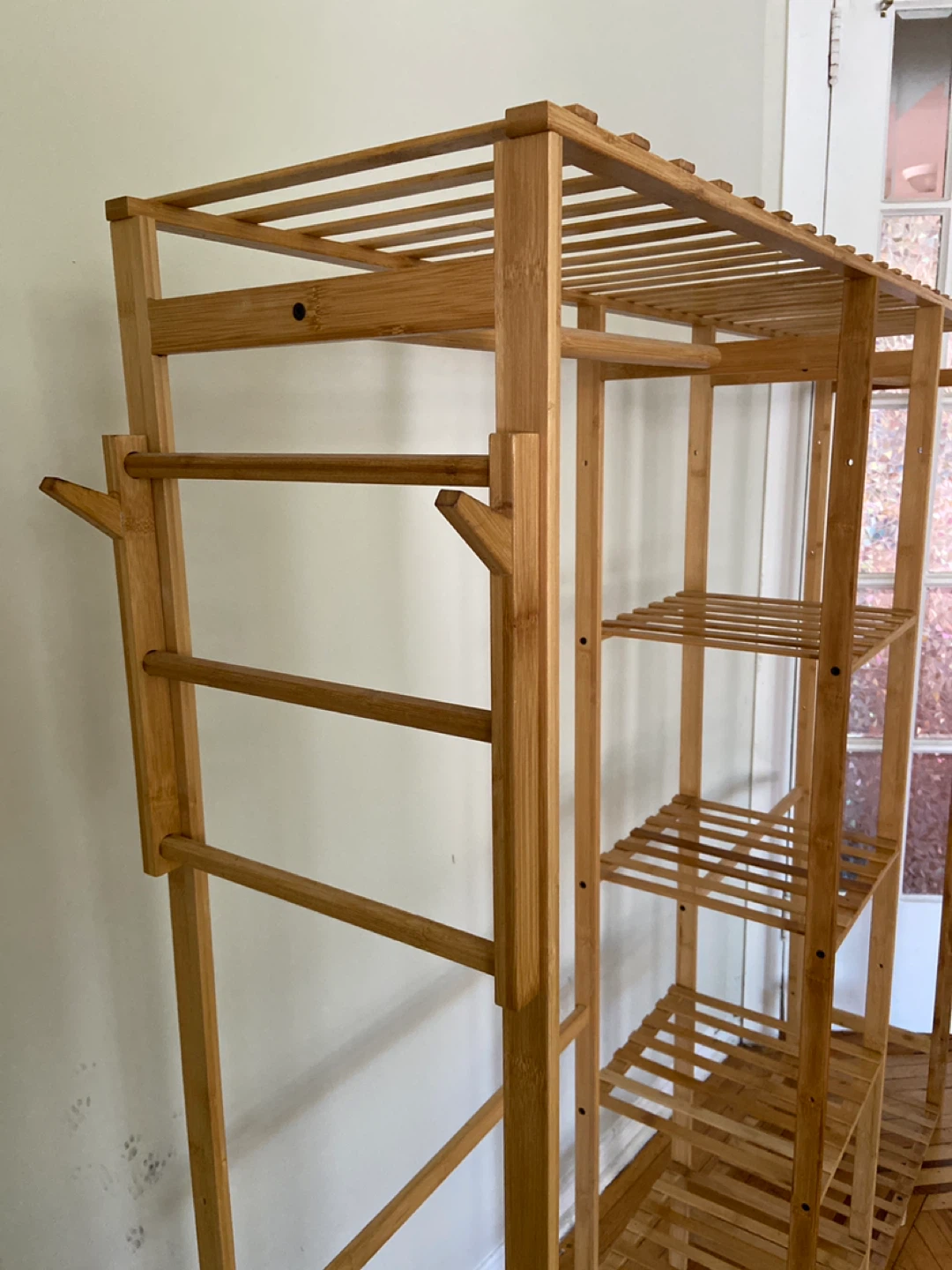 Bamboo Clothing Rack - photo 3