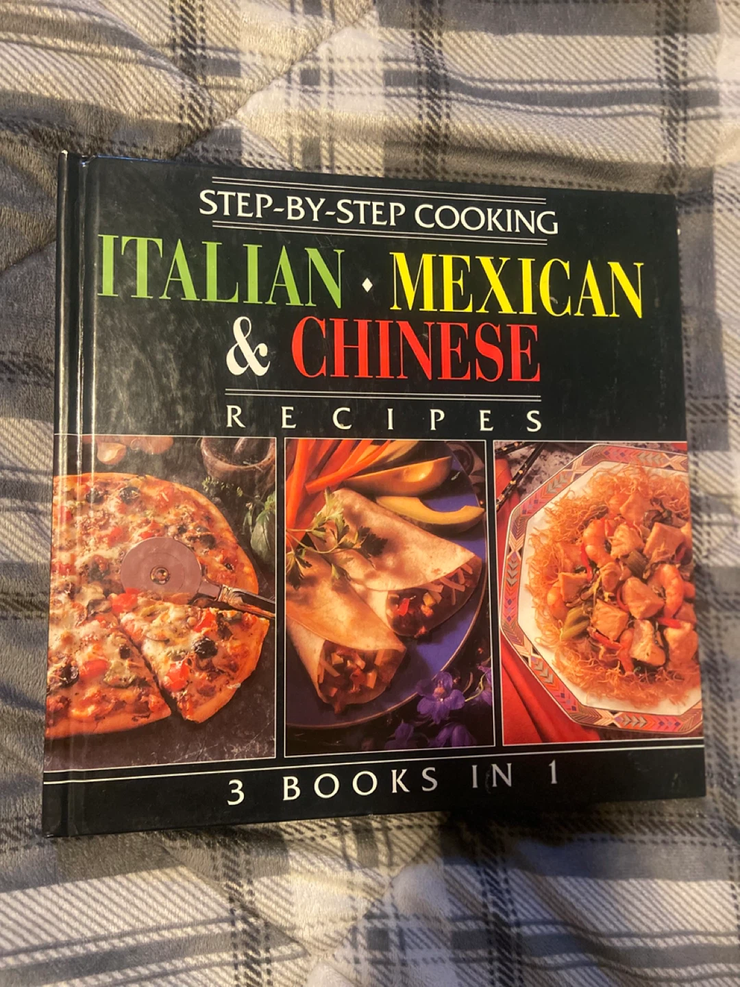 Italian Mexican and Chinese Hardcover 3in1 Cookbook