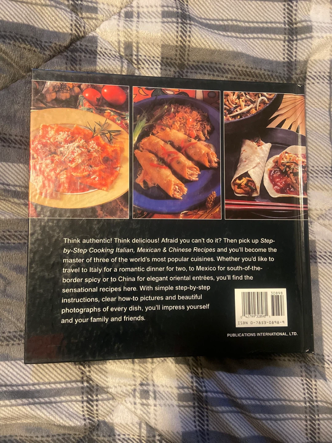Italian Mexican and Chinese Hardcover 3in1 Cookbook - photo 2