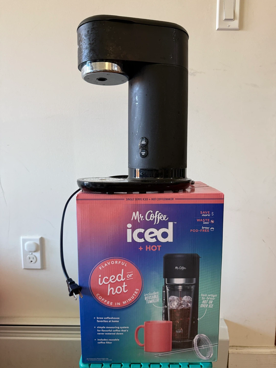 Mr. Coffee Iced + Hot Single Serve Coffee Maker