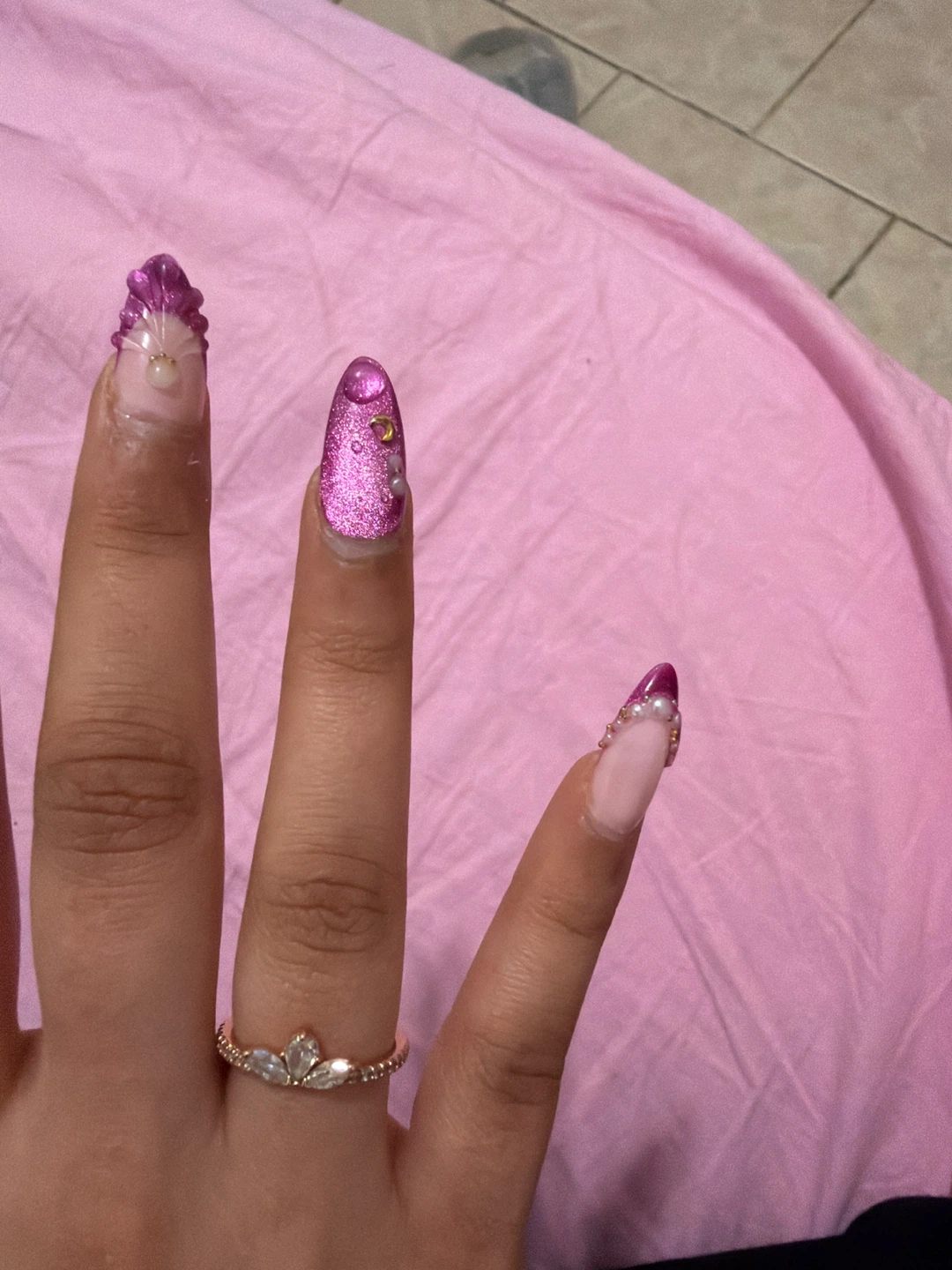Pandora Sparkling Cluster Ring - photo 2