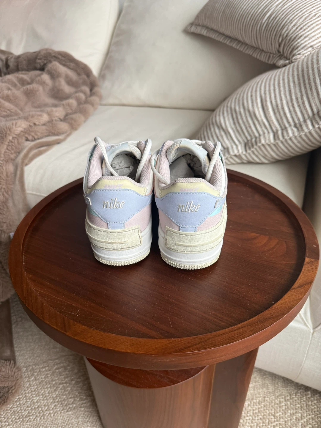 Nike Air Force 1 Shadow Pastel Sneakers size 8 - photo 3