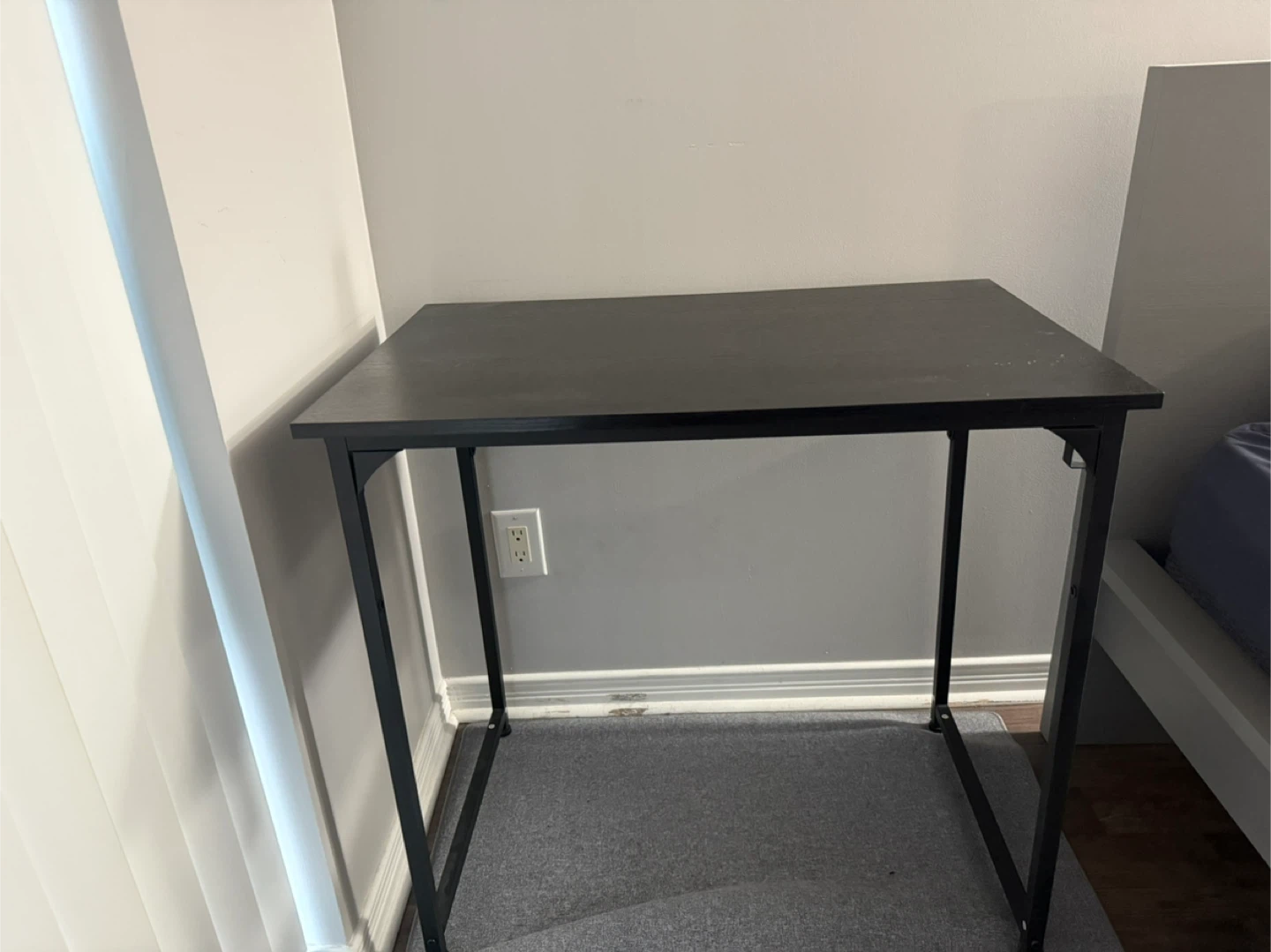 Black Study Desk - photo 2
