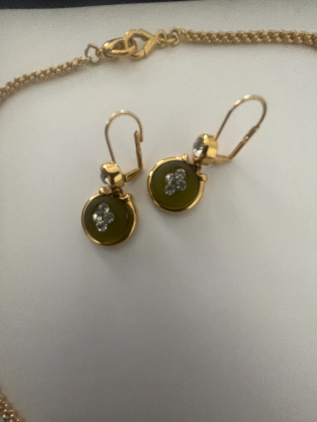 VIntage Vendome/Coro Gold-tone necklace and earring set - photo 3