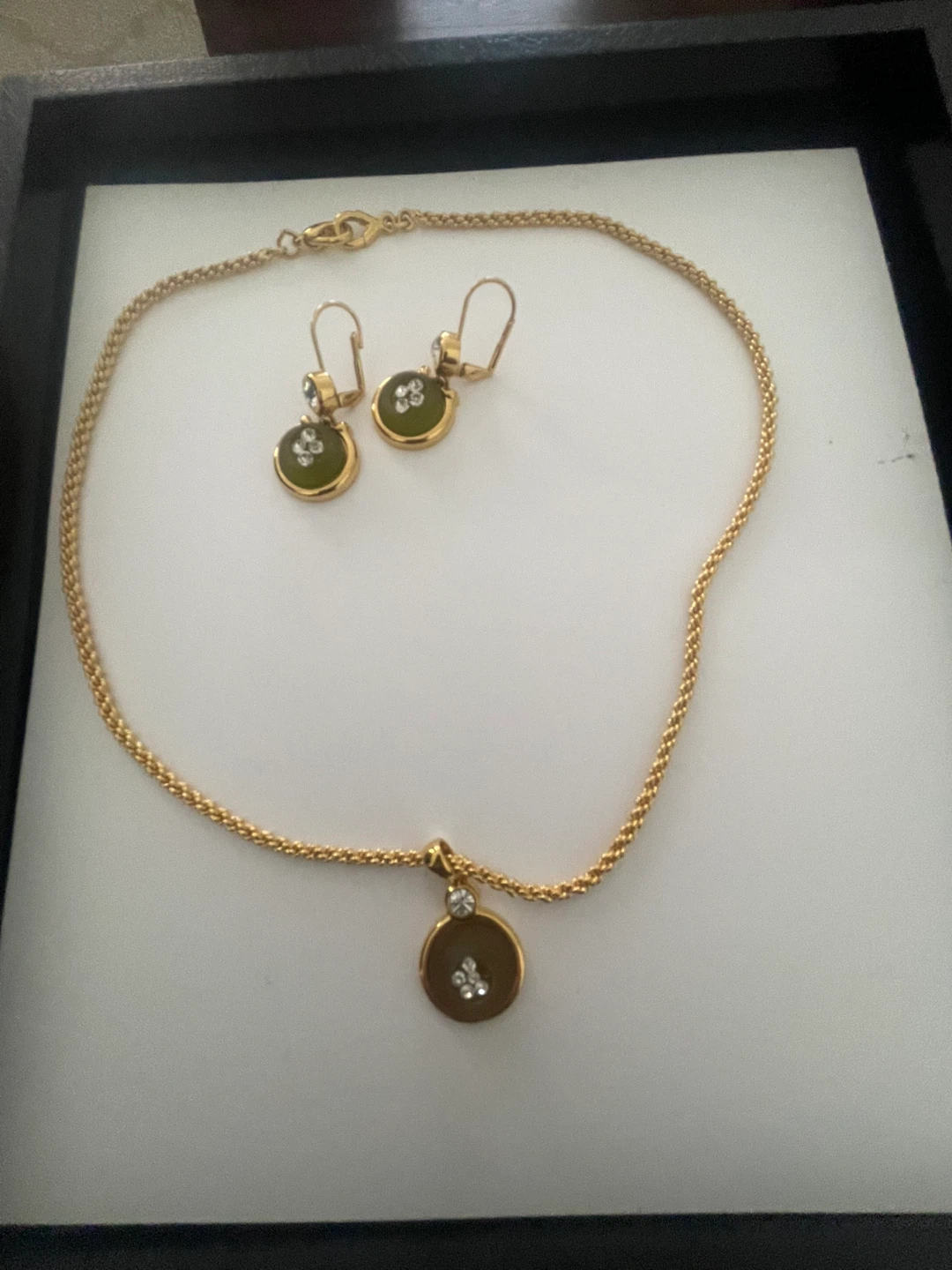 VIntage Vendome/Coro Gold-tone necklace and earring set
