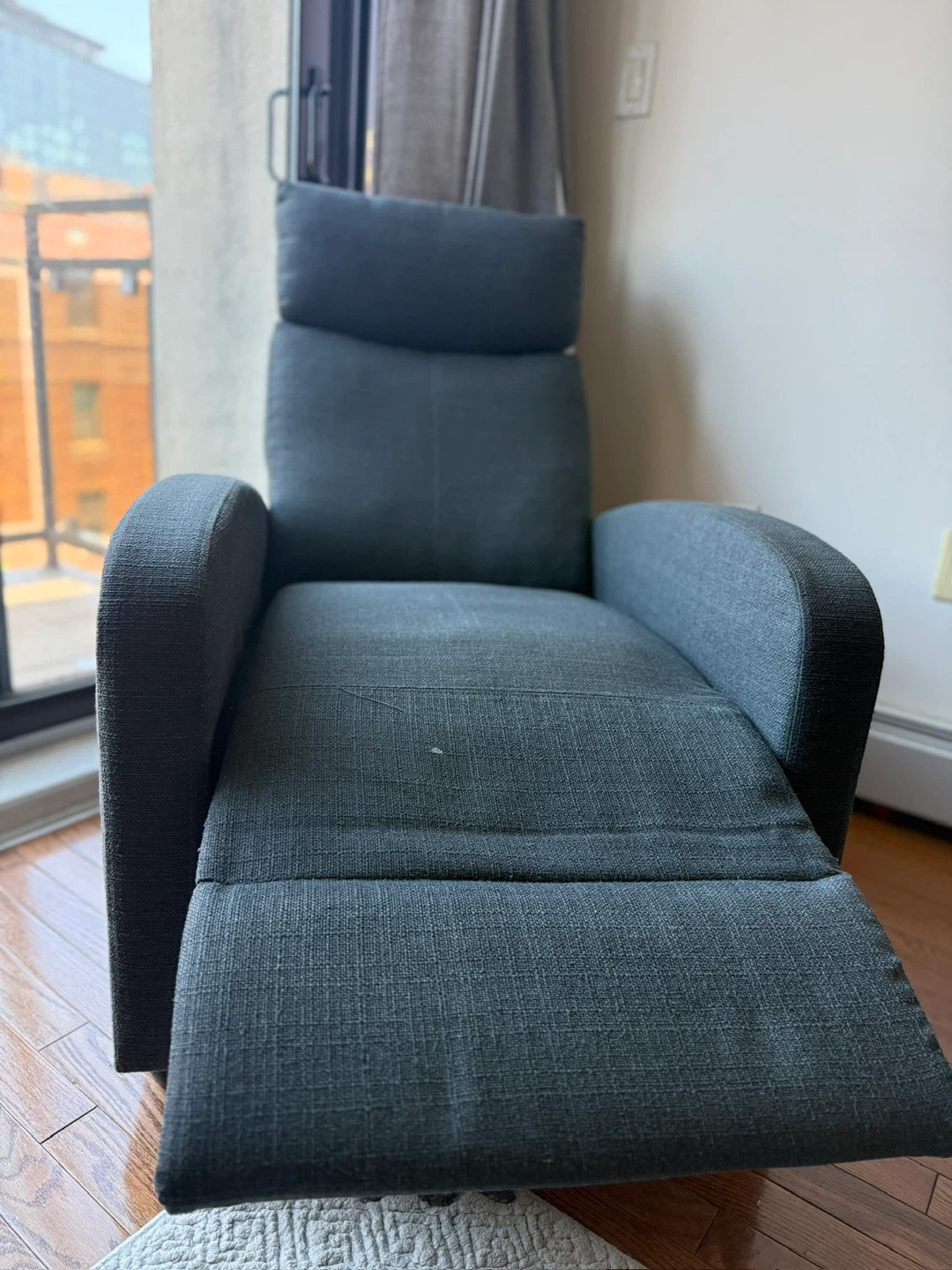 Dark Gray Recliner Chair