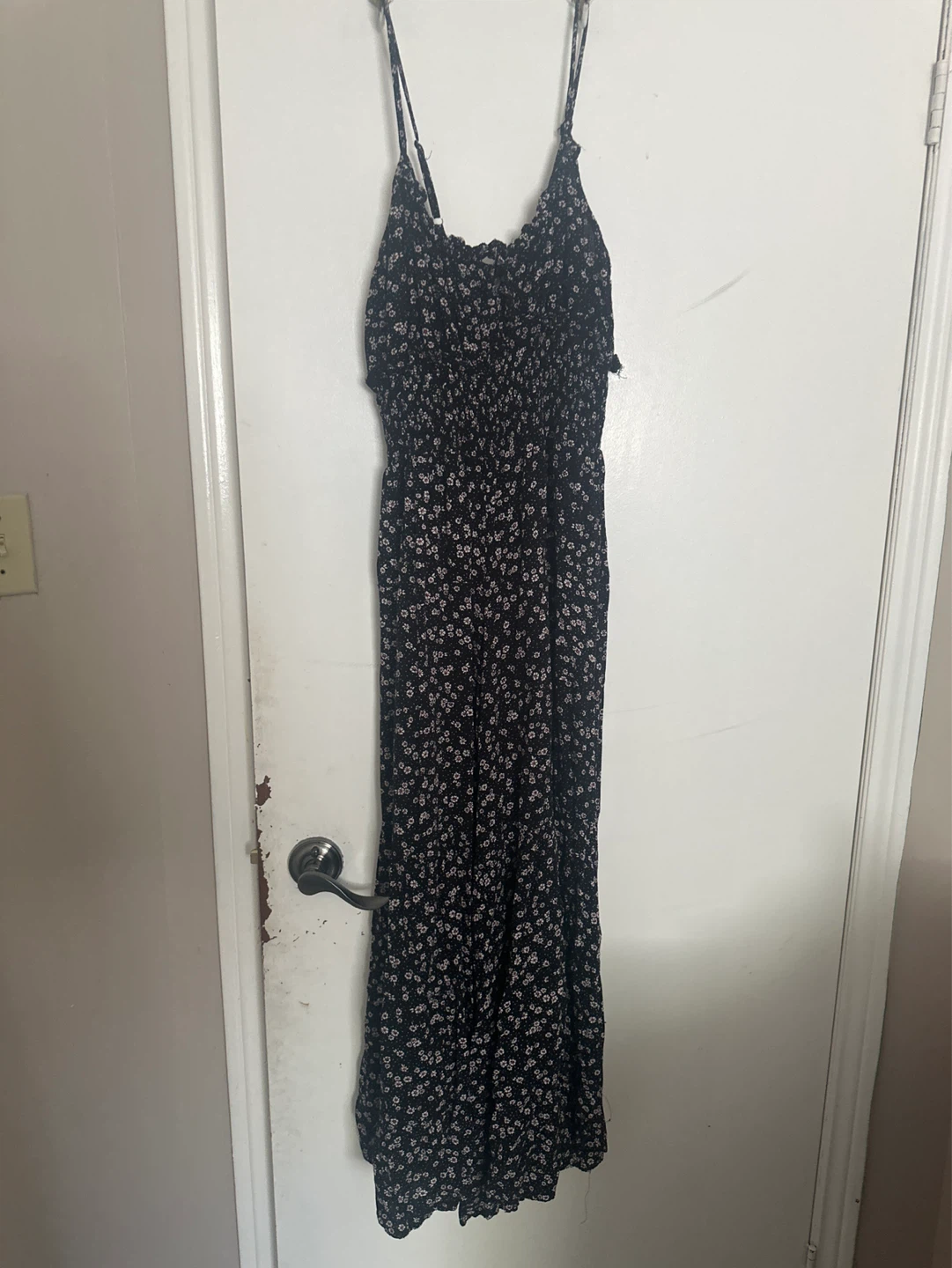 Black Floral Maxi Dress - photo 2