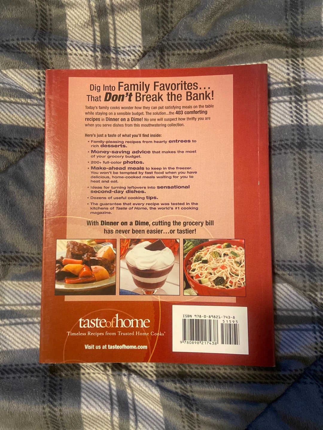Taste of Home Dinner on a Dime Cookbook - photo 2
