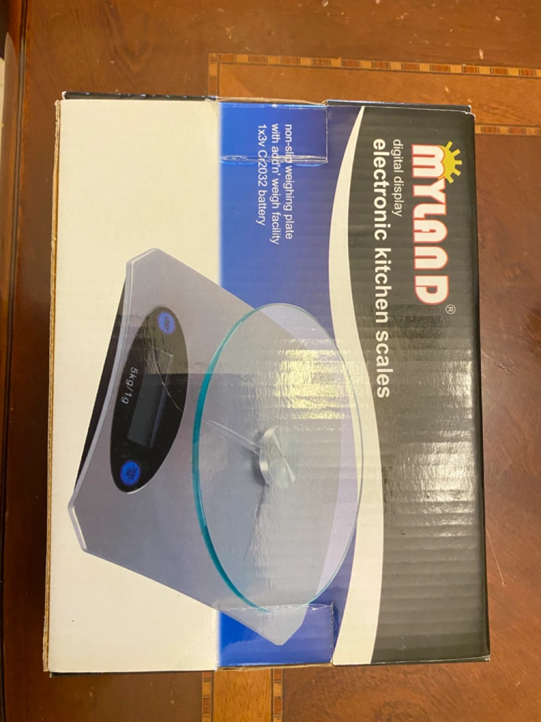 MYLAND Electronic Kitchen Scales 5kg/1g
