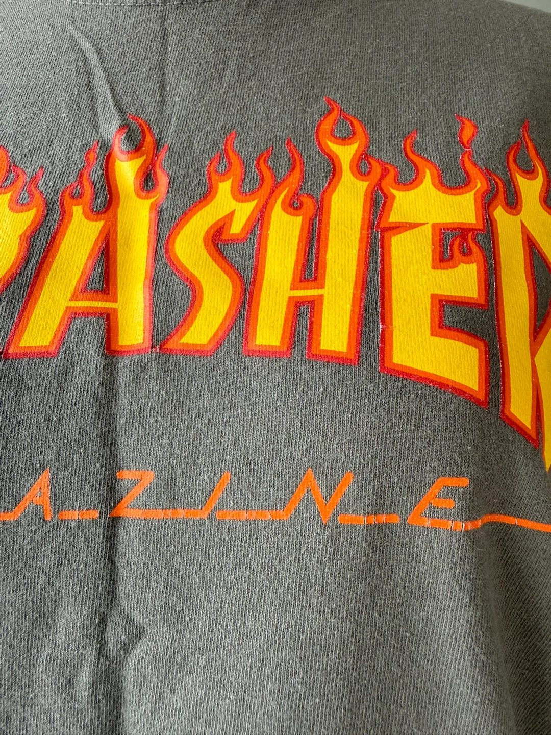 Thrasher Magazine Flame Logo T-Shirt size small - photo 2
