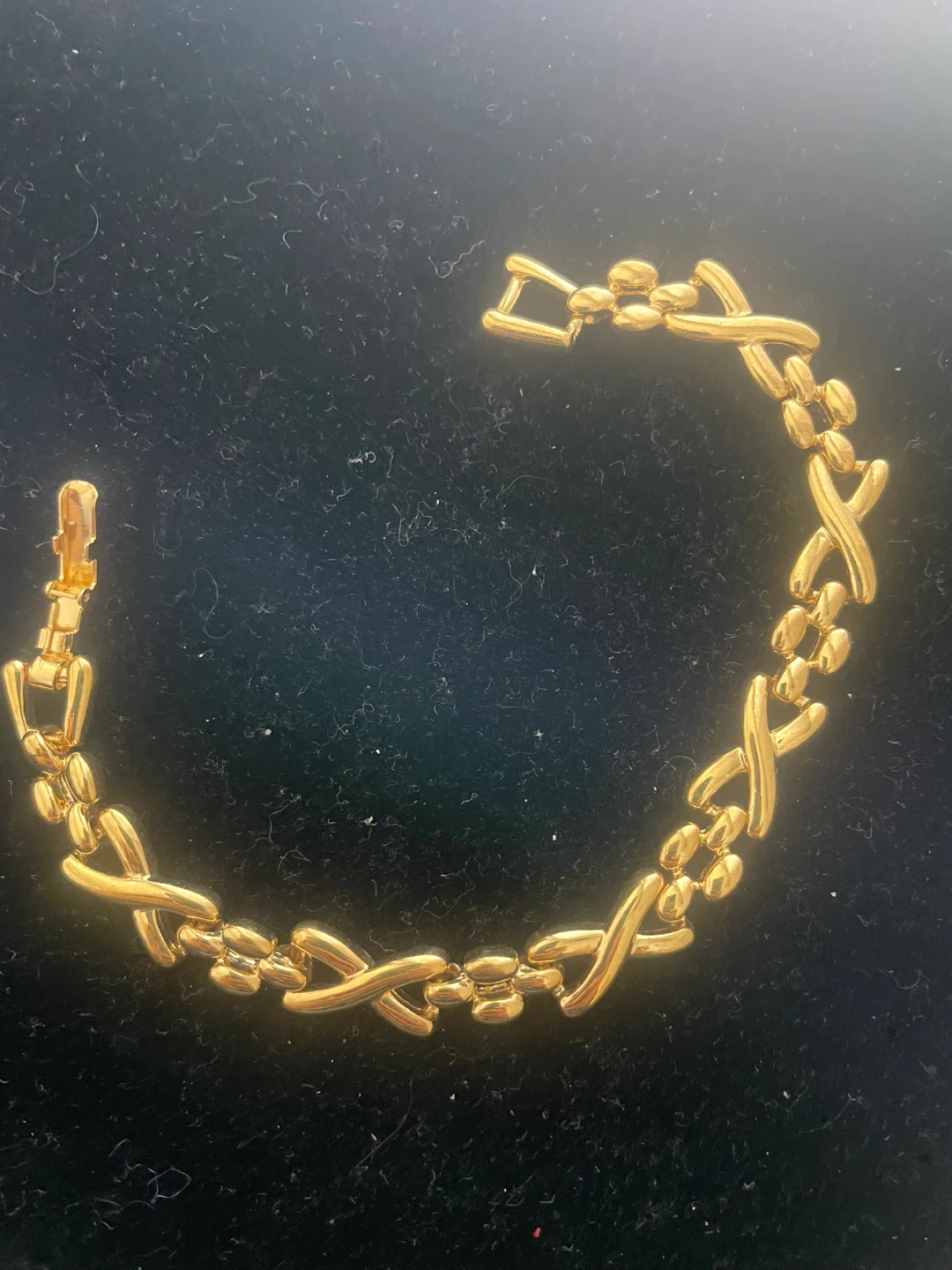 VENDOME VINTAGE Gold Tone Link Bracelet - photo 2