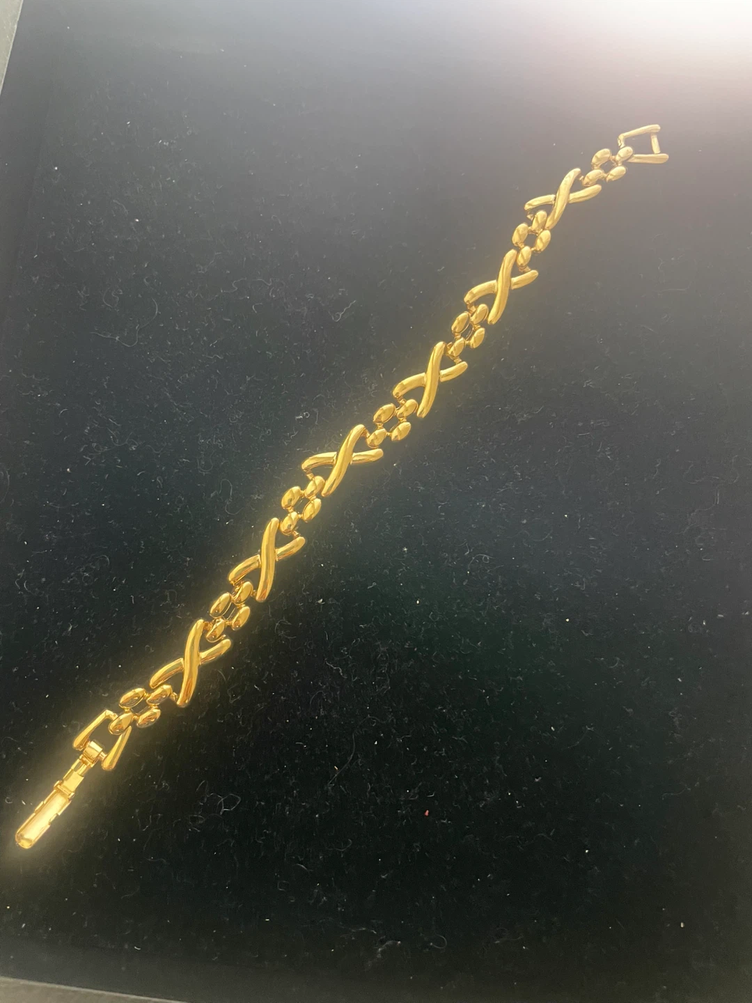 VENDOME VINTAGE Gold Tone Link Bracelet - photo 3