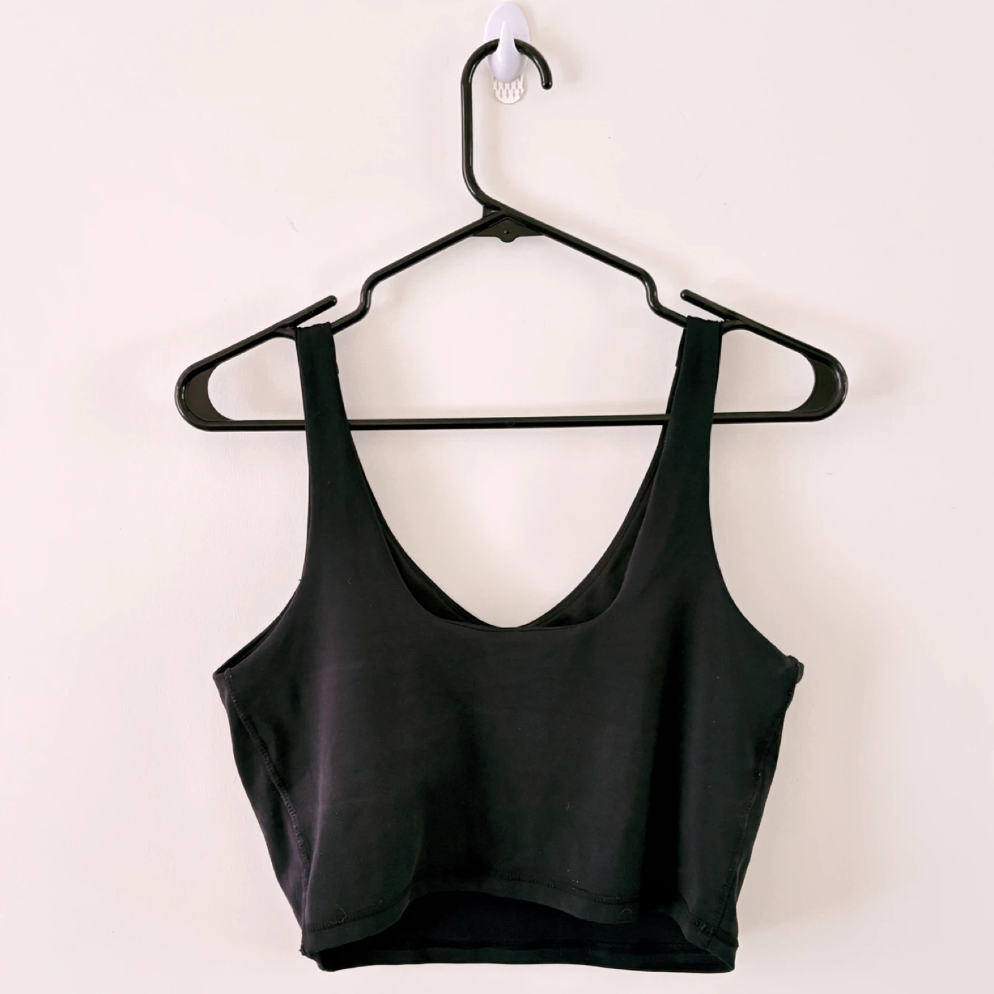 Joe Fresh Active Black Crop Tank Top Size M - photo 3