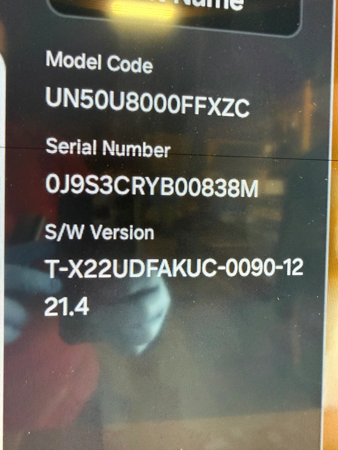 Samsung 50" Crystal UHD U8000F 4K Smart TV - photo 5